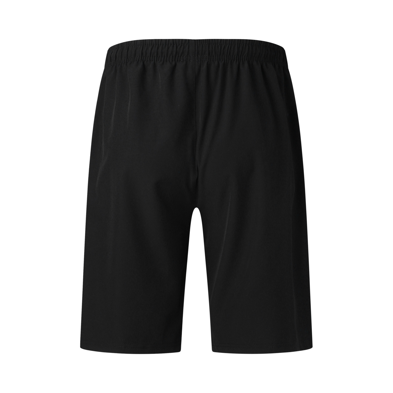 thumbnail image 5 of Pantalones cortos deportivos de verano para hombre, de secado rápido, con cordón, bolsillo con cremallera pegada, poliéster, ropa informal para exterior, 1 par., 5 of 8
